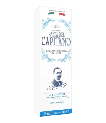 Pasta del Capitano Dentifrice Fumeurs 75 ml