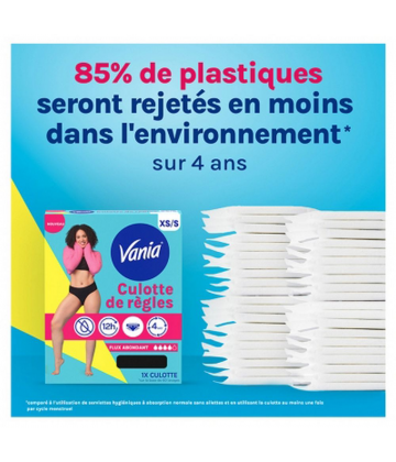 Vania Culotte de Regles Flux Abondant 1 Culotte