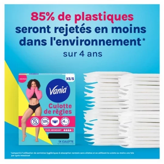 Vania Culotte de Regles Flux Abondant 1 Culotte - image 6