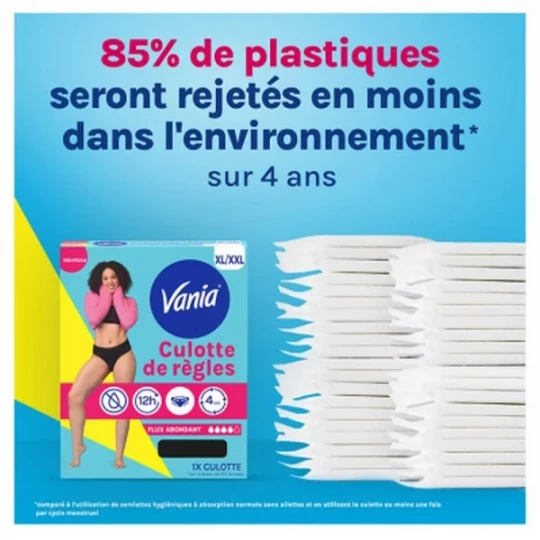 Vania Culotte de Regles Flux Abondant 1 Culotte - image 11