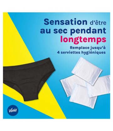 Vania Culotte de Regles Flux Abondant 1 Culotte