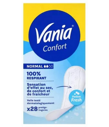 Vania Confort Fresh Normal Protège-Lingeries x 28