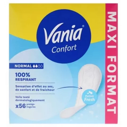 Vania Confort Fresh Normal Protège-Lingeries x 56