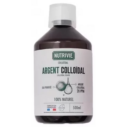 Nutrivie Argent Colloidal 20 ppm 100% Naturel - image 2