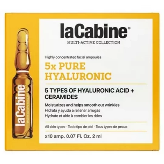laCabine 5x Pure Hyaluronic Ampoules