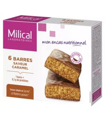 Milical Barres Minceur Hyperprotéinées x 6