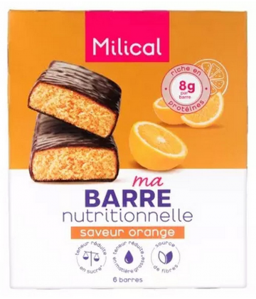 Milical Barres Minceur Hyperprotéinées x 6