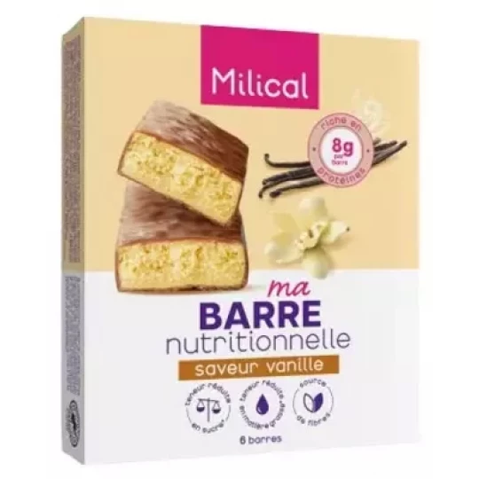 Milical Barres Minceur Hyperprotéinées x 6 - image 1