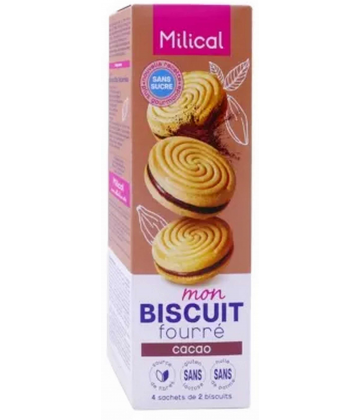 Milical Mon Biscuit Fourré Biscuits x 8
