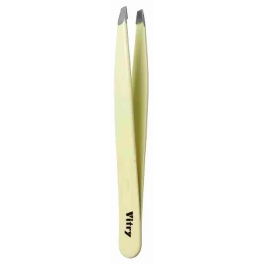 Vitry Pince à Épiler Professionnelle Mors Biais Inox Couleur 9 cm - image 4