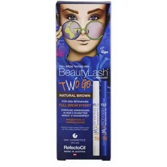 BeautyLash Kit Full Brow Tinting Pen Two Go