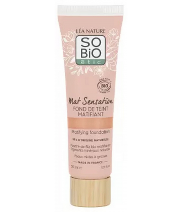Léa Nature SO BIO étic Mat Sensation Fond de Teint Matifiant Bio 30 ml