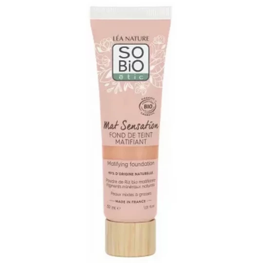 Léa Nature SO BIO étic Mat Sensation Fond de Teint Matifiant Bio 30 ml - image 2