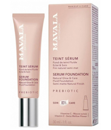 Mavala Teint Sérum Fond de Teint Fluide Éclat & Soin 30 ml