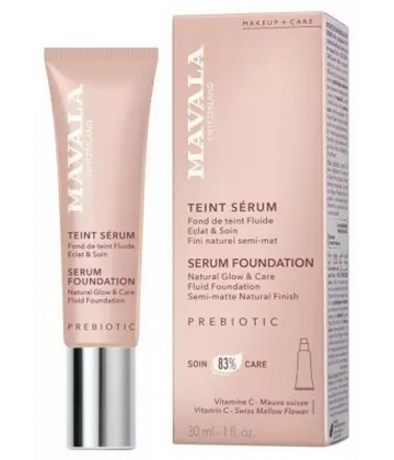 Mavala Teint Sérum Fond de Teint Fluide Éclat & Soin 30 ml