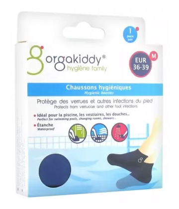 Orgakiddy Chaussons Hygiéniques 1 Paire
