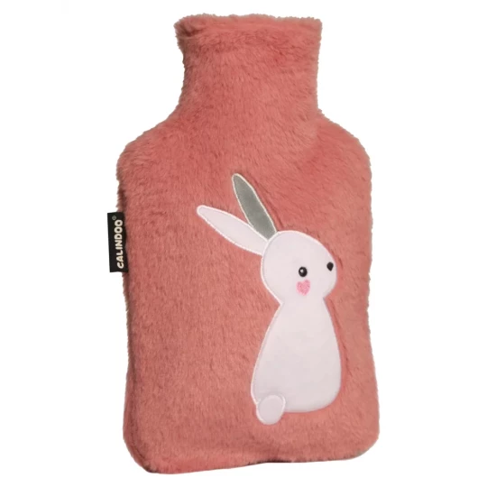 Calindoo Bouillotte à Eau et sa Housse 1,5 L - image 3