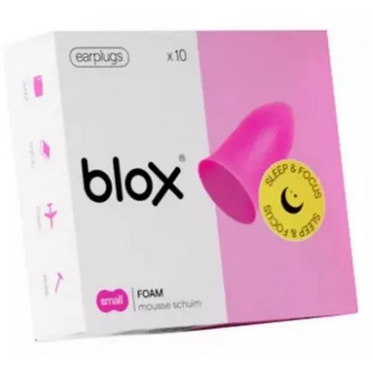 Blox Sleep & Focus Bouchons d'Oreille en Mousse Small 10 Unités - image 2