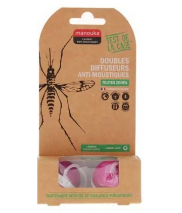 Manouka Doubles Diffuseurs Anti-Moustiques