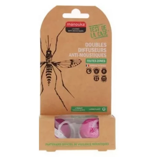 Manouka Doubles Diffuseurs Anti-Moustiques
