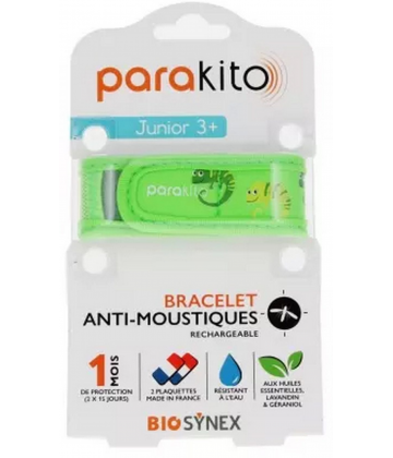 Para'Kito Bracelet Anti-Moustiques Rechargeable Junior