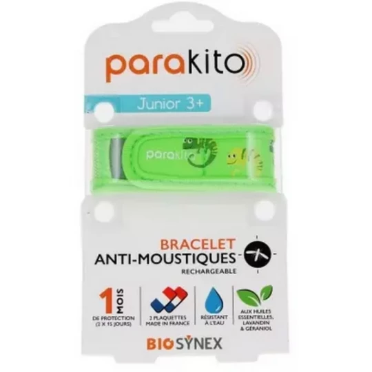 Para'Kito Bracelet Anti-Moustiques Rechargeable Junior