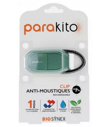 Para'Kito Clip Anti-Moustiques Rechargeable
