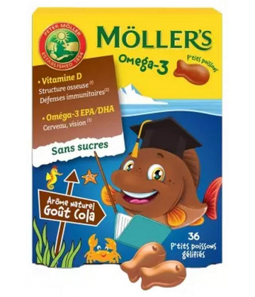 Moller-s Omega-3 P-tits Poissons Gommes x 36 - image 2