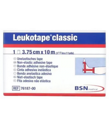 Essity Leukotape Classic Bande Adhésive Non-Elastique 3.75 cm x 10 m