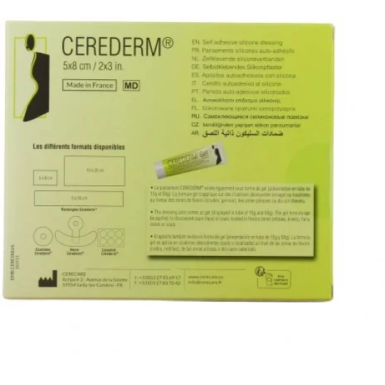 Cerederm Rectangle Traitement de la Cicatrice x 10 - image 4