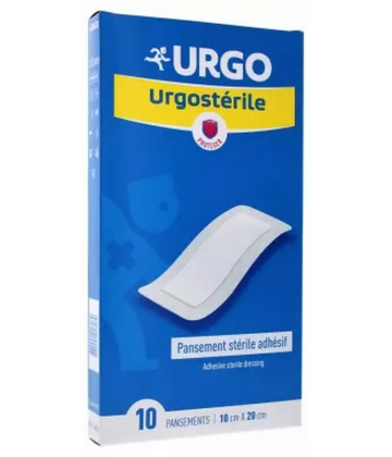 Urgo Urgostérile Pansement Stérile Adhésif Pansements x 10