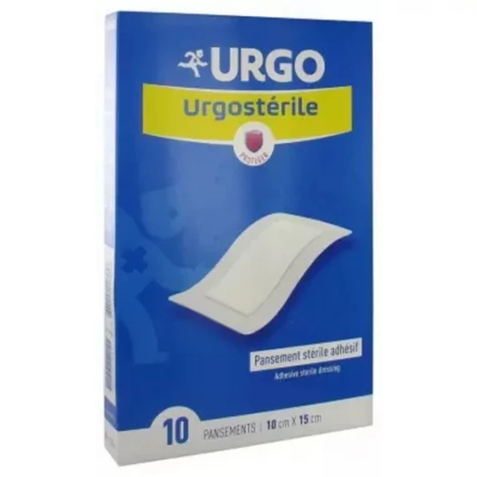 Urgo Urgostérile Pansement Stérile Adhésif Pansements x 10 - image 2