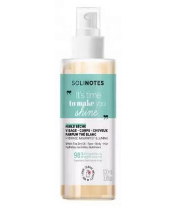 Solinotes Huile Seche Visage Corps et Cheveux 100 ml