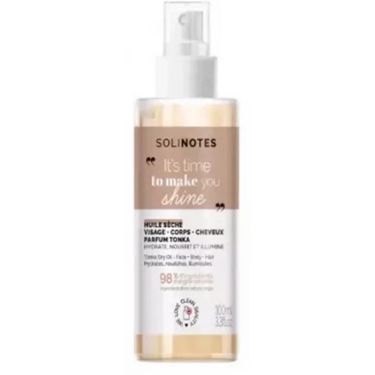 Solinotes Huile Seche Visage Corps et Cheveux 100 ml - image 5