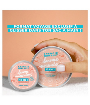 Energie Fruit Baume Miraculeux 10en1 Bio 38 g