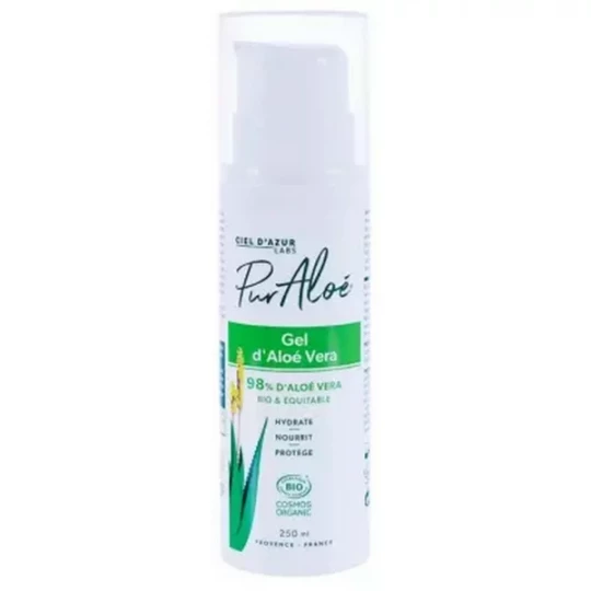 Pur Aloé Gel 98% d'Aloe Vera Bio