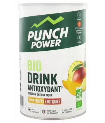 Punch Power Biodrink Antioxydant Boisson Energétique 500 g