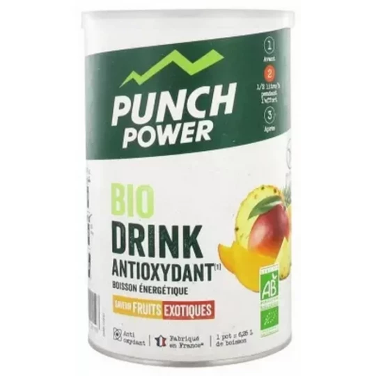 Punch Power Biodrink Antioxydant Boisson Energétique 500 g