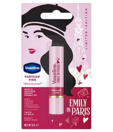Vaseline Emily in Paris Baume à Lèvres Teinté Édition Limitée 3 g