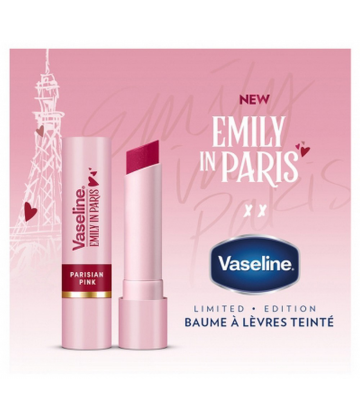Vaseline Emily in Paris Baume à Lèvres Teinté Édition Limitée 3 g