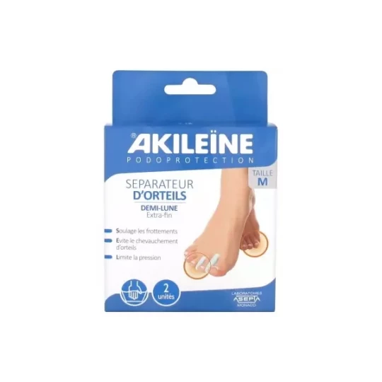 Akileïne Podoprotection Séparateur d'Orteils Séparateurs x 2