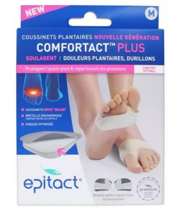 Epitact Coussinets Plantaires Nouvelle Génération Comfortact Plus 1 Paire
