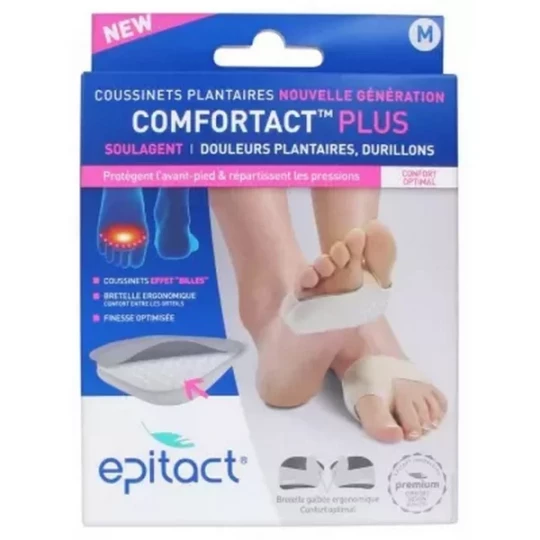 Epitact Coussinets Plantaires Nouvelle Génération Comfortact Plus 1 Paire - image 2