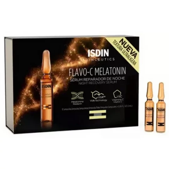 Isdin Isdinceutics Flavo-C Melatonin Ampoules