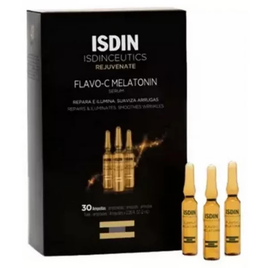 Isdin Isdinceutics Flavo-C Melatonin Ampoules - image 2