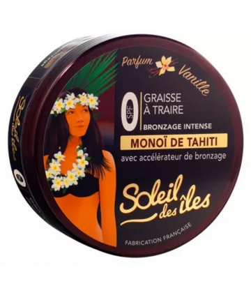 Soleil des îles Graisse à Traire Bronzage Intense 150 ml