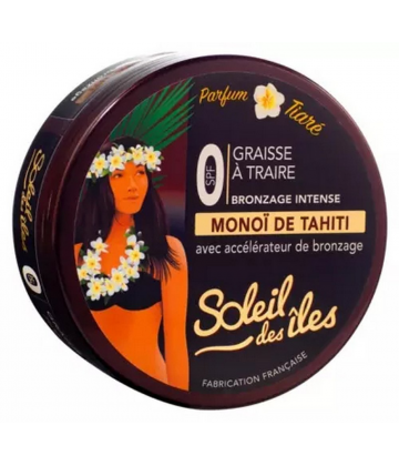 Soleil des îles Graisse à Traire Bronzage Intense 150 ml