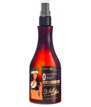 Soleil des îles Huile Seche Bronzage Intense 150 ml