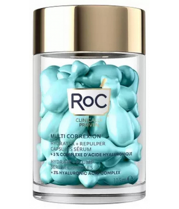 RoC Multi Correxion Hydrater + Repulper Capsules Sérum Capsules