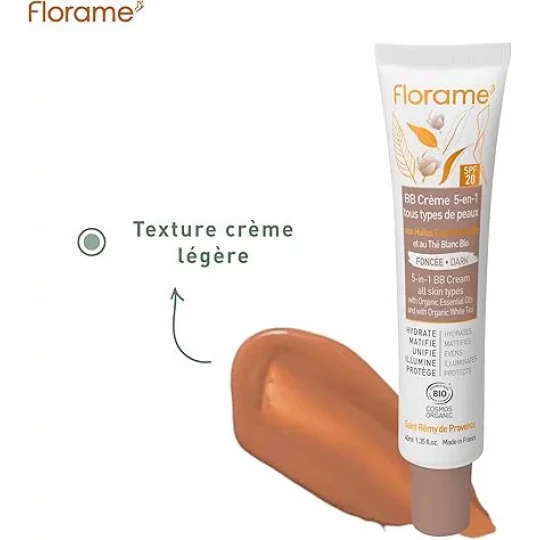 Florame BB Crème 5en1 SPF20 Bio 40 ml - image 4